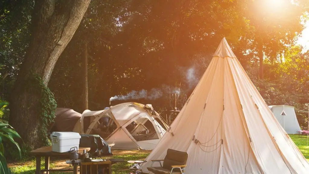 Campingwinkel in Leiden
