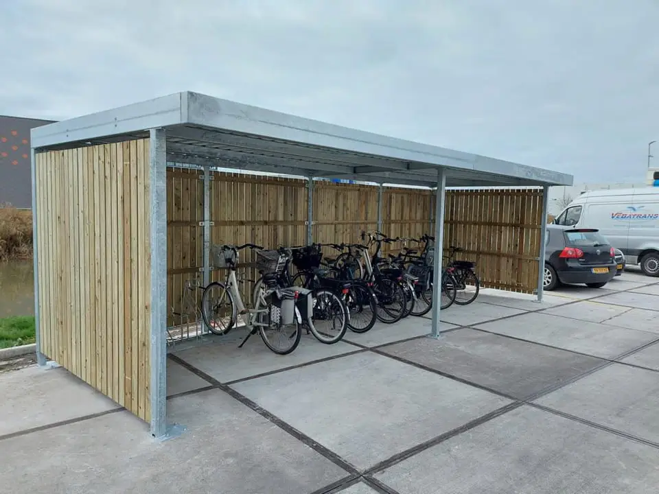 Fietsenstalling in Leiden